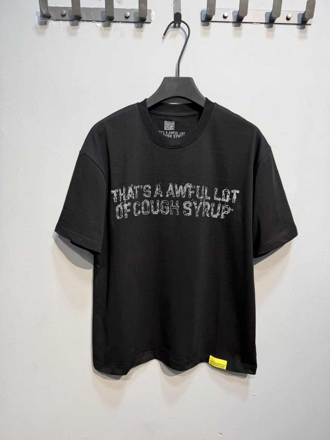 THAT'S A AWFUL LOT OF COUGH SYRUP Graphic T-Shirt — front