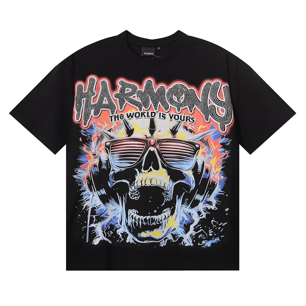HARMONY Sunglasses Skull Graphic T-Shirt — hero