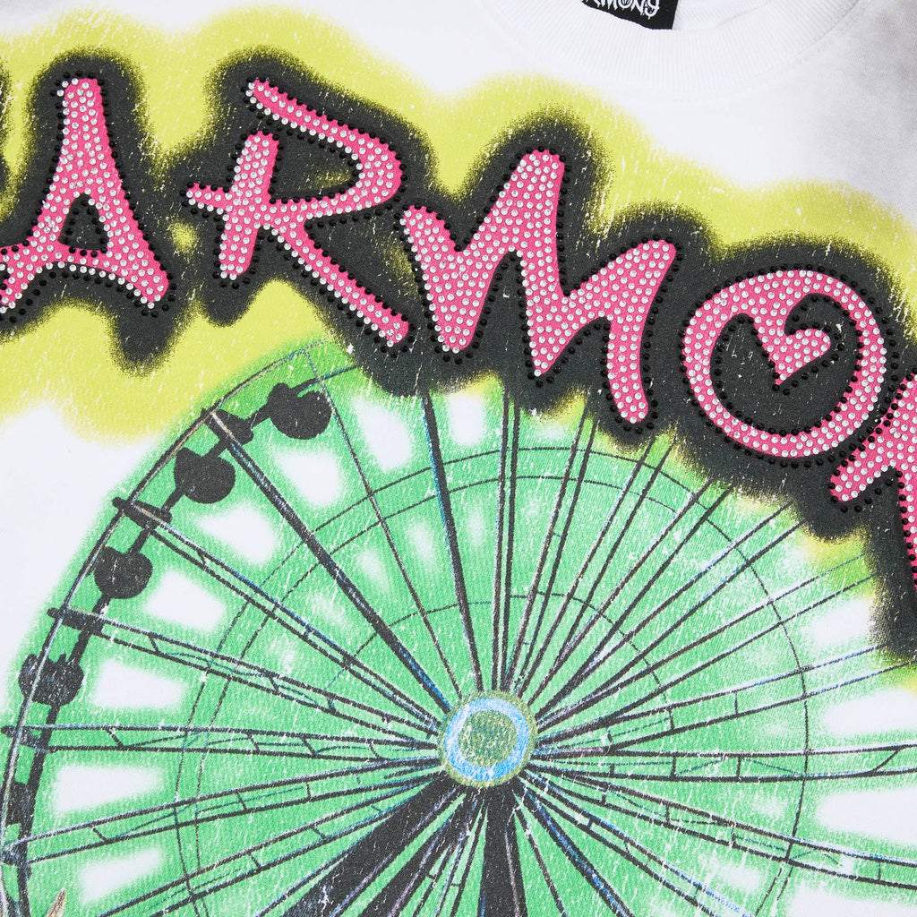 HARMONY Ferris Wheel Graphic T-Shirt — detail