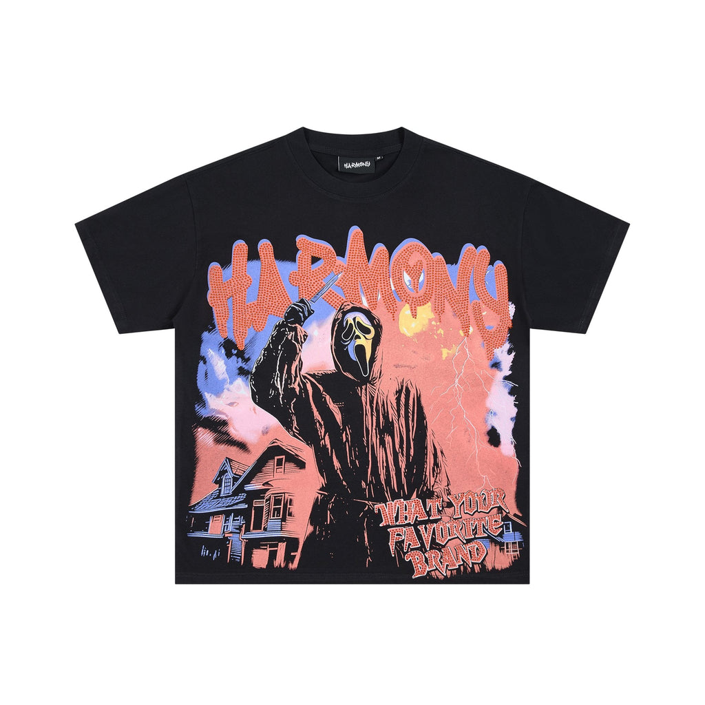 HARMONY Horror Graphic Short-Sleeve T-Shirt — hero