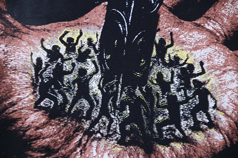 Hellstar 4LIFE Graphic Short-Sleeve T-Shirt — detail