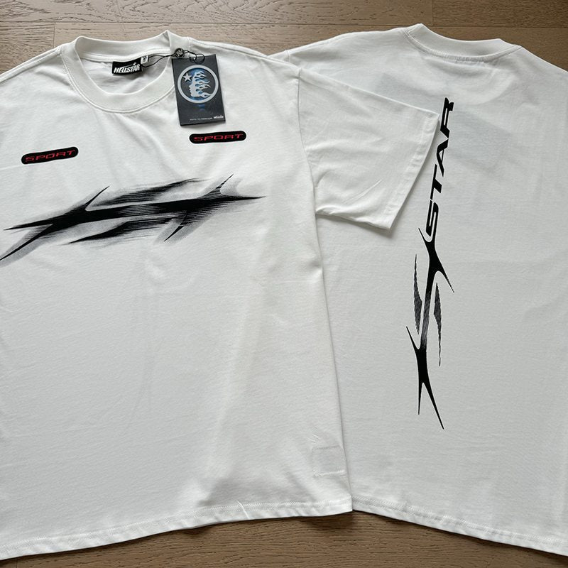 Hellstar X Star Sport Graphic Short-Sleeve T-Shirt — context
