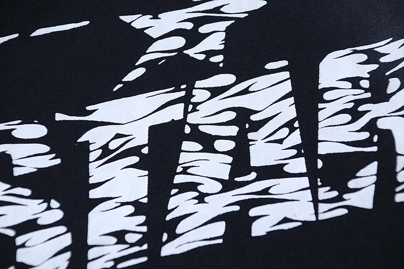 Hellstar Washed Black Face Graphic T-Shirt — detail