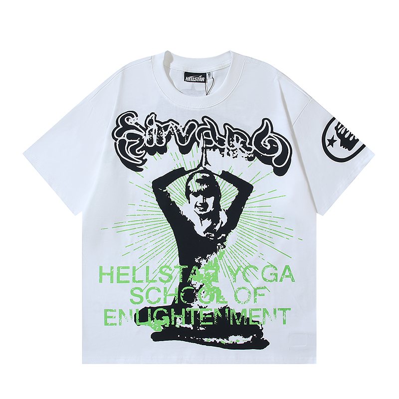 Hellstar Yoga School of Enlightenment Graphic T-Shirt — front