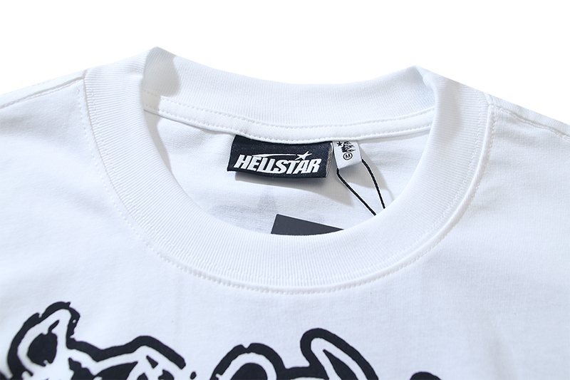 Hellstar Yoga School of Enlightenment Graphic T-Shirt — neck_label