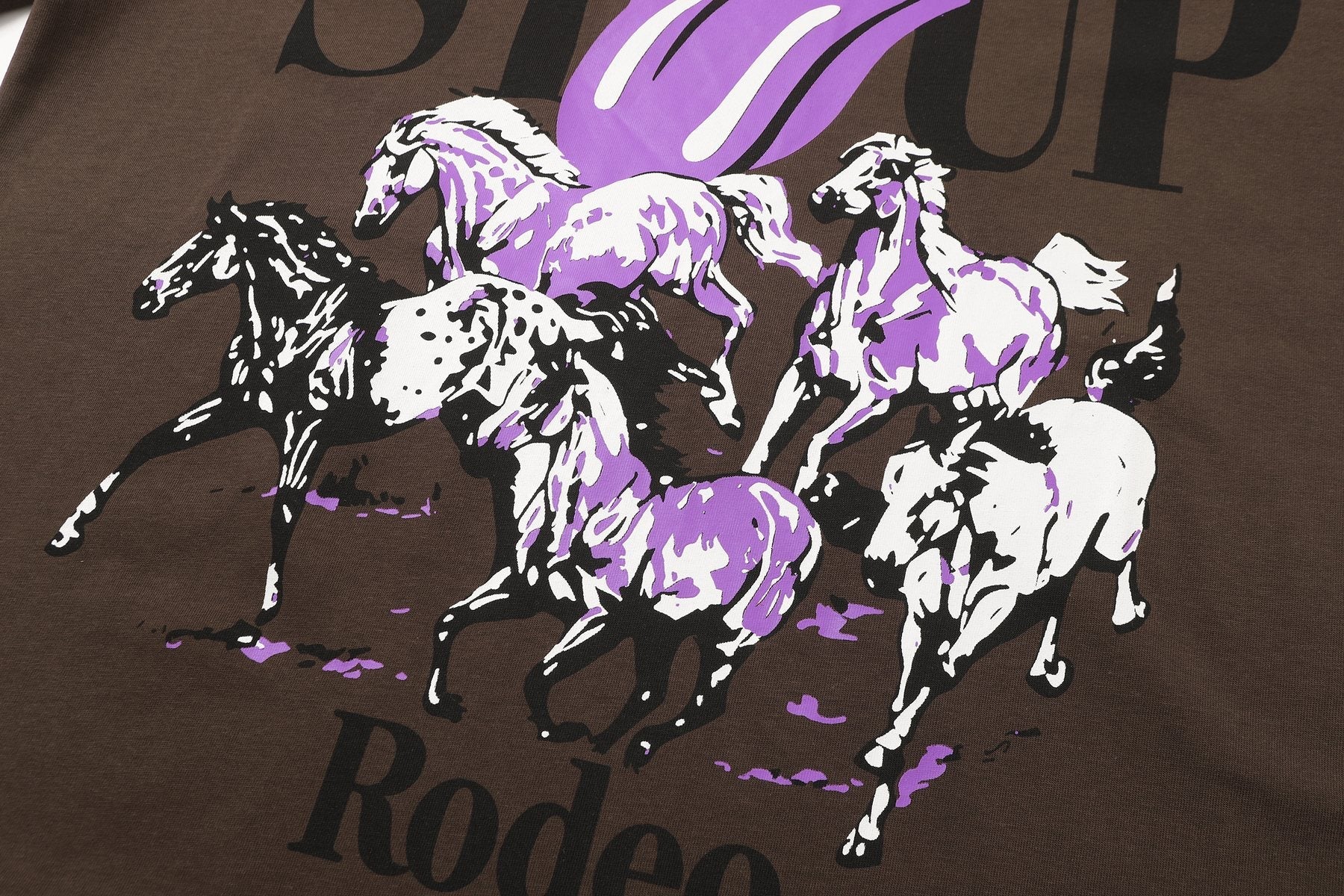 THAT'S A AWFUL LOT OF COUGH SYRUP Front & Back Graphic T-Shirt — detail