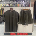 ESSENTIALS Matching T-Shirt and Shorts Set — front