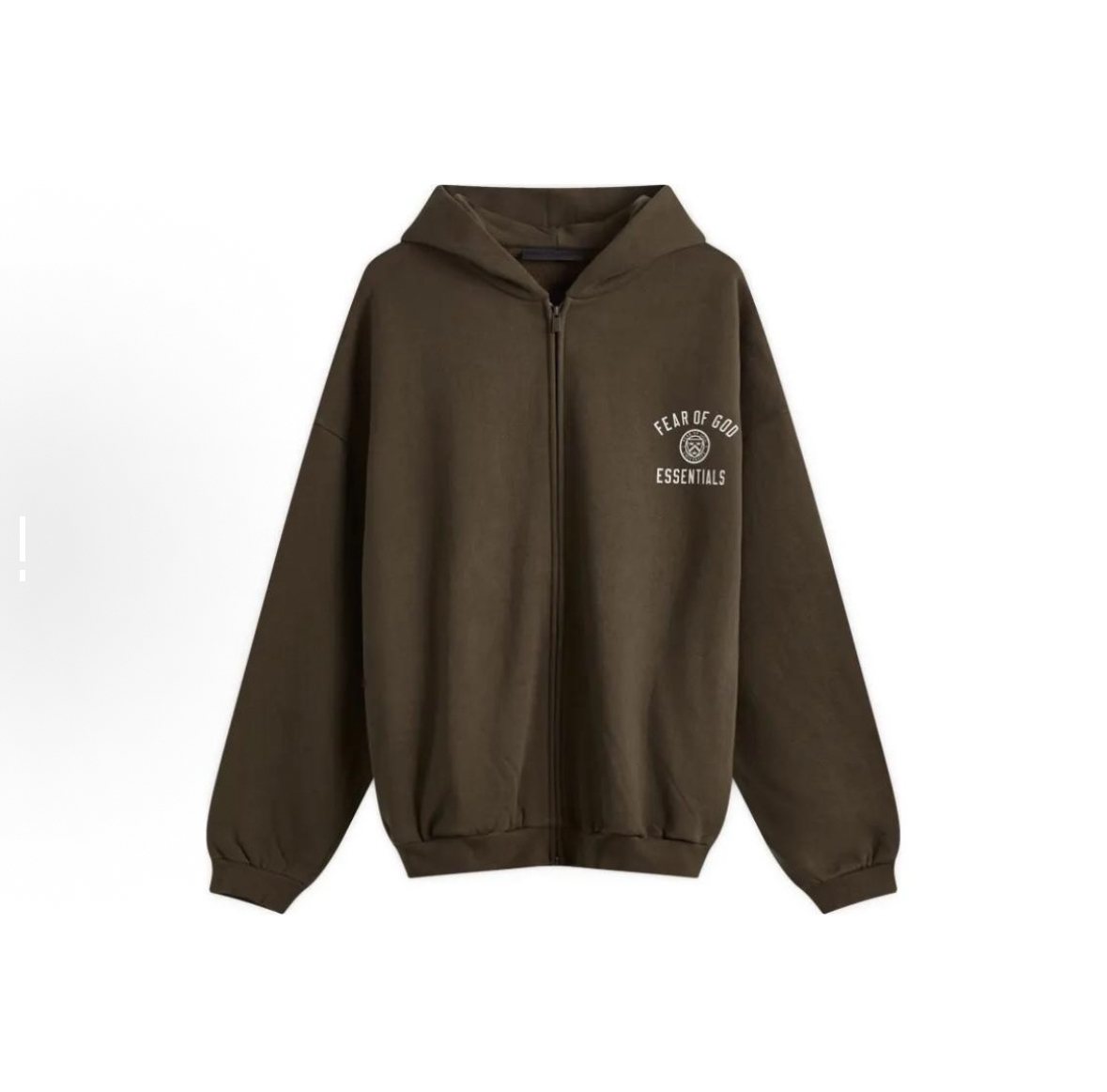 Fear of God State Graphic Zip Hoodie — front