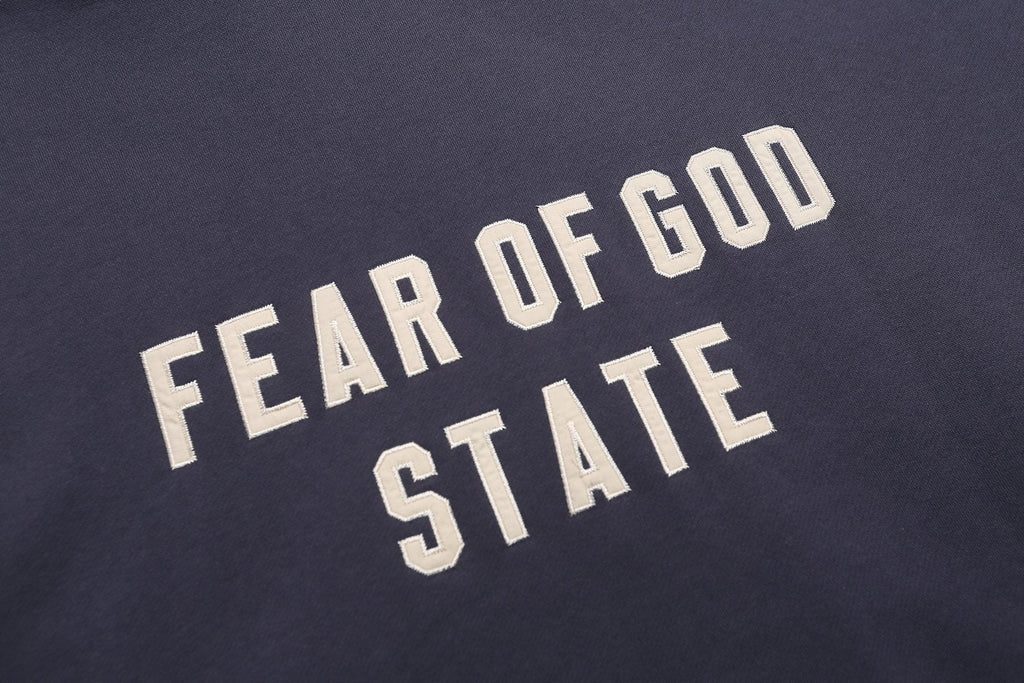 Fear of God State Graphic Zip Hoodie — detail