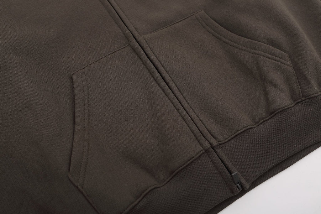Essentials Fear of God Zip Hoodie — detail