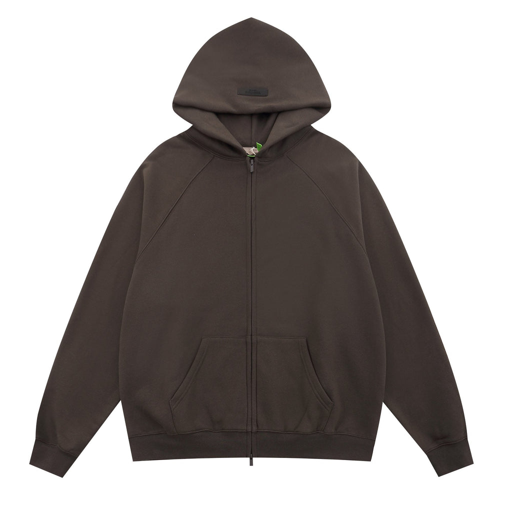 Essentials Fear of God Zip Hoodie — hero