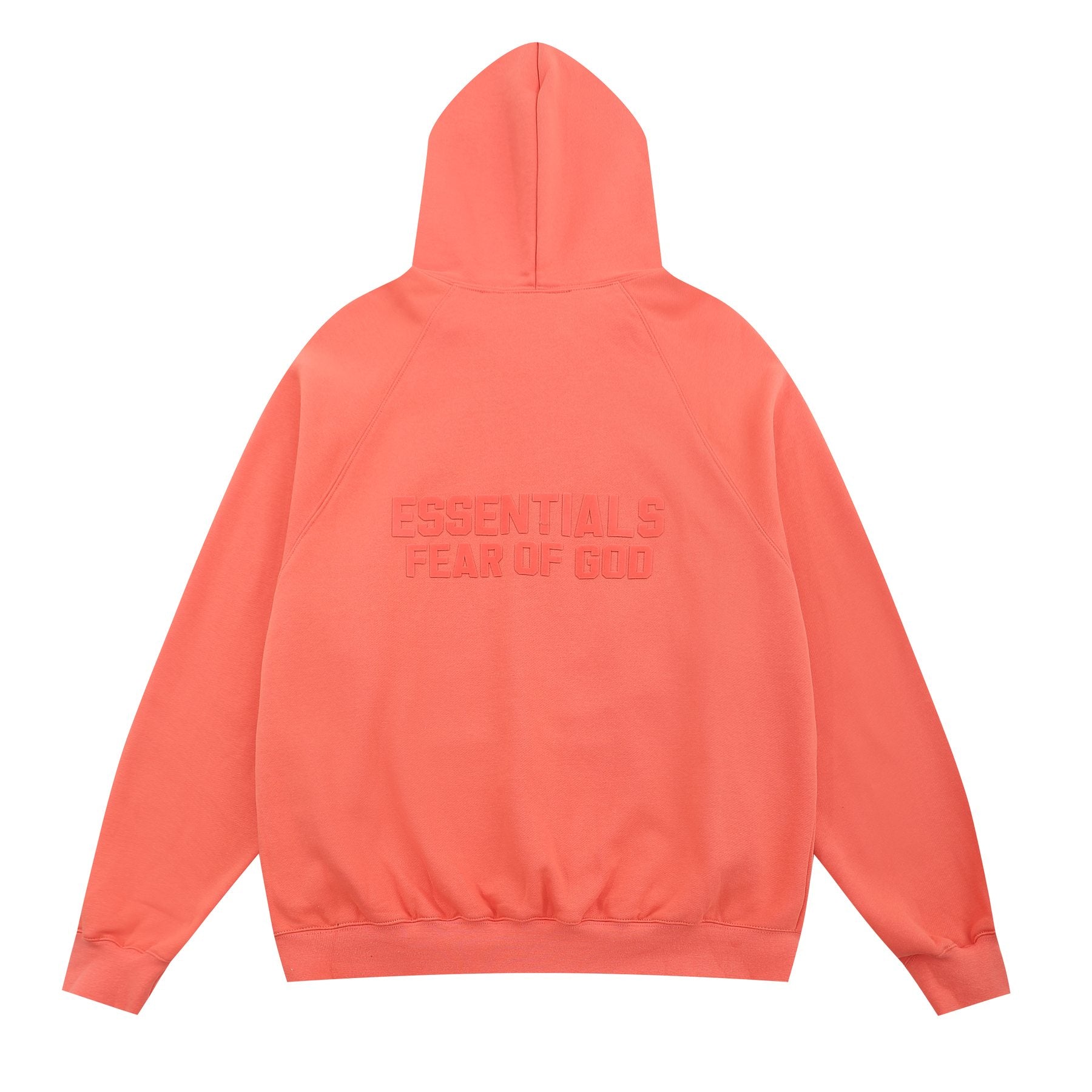 Essentials Fear of God Zip Hoodie — back
