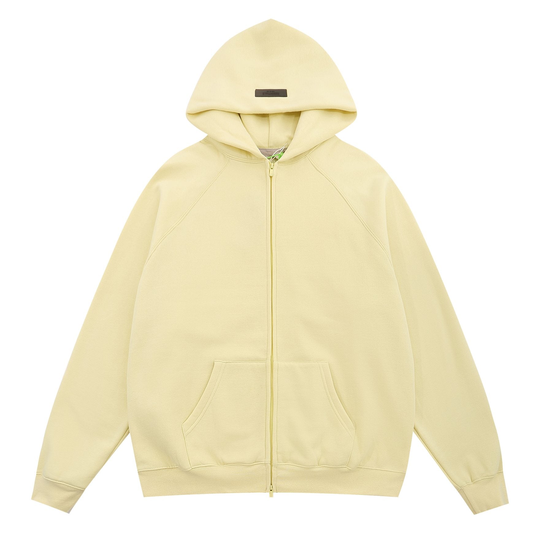Essentials Fear of God Zip Hoodie — front