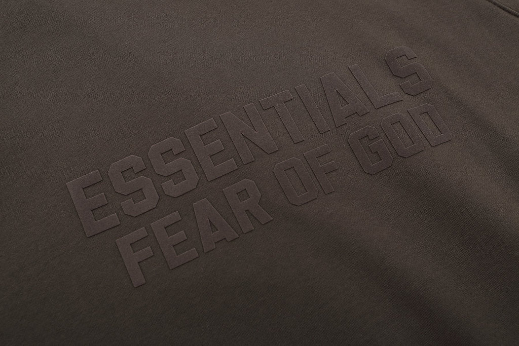 Essentials Fear of God Zip Hoodie — detail