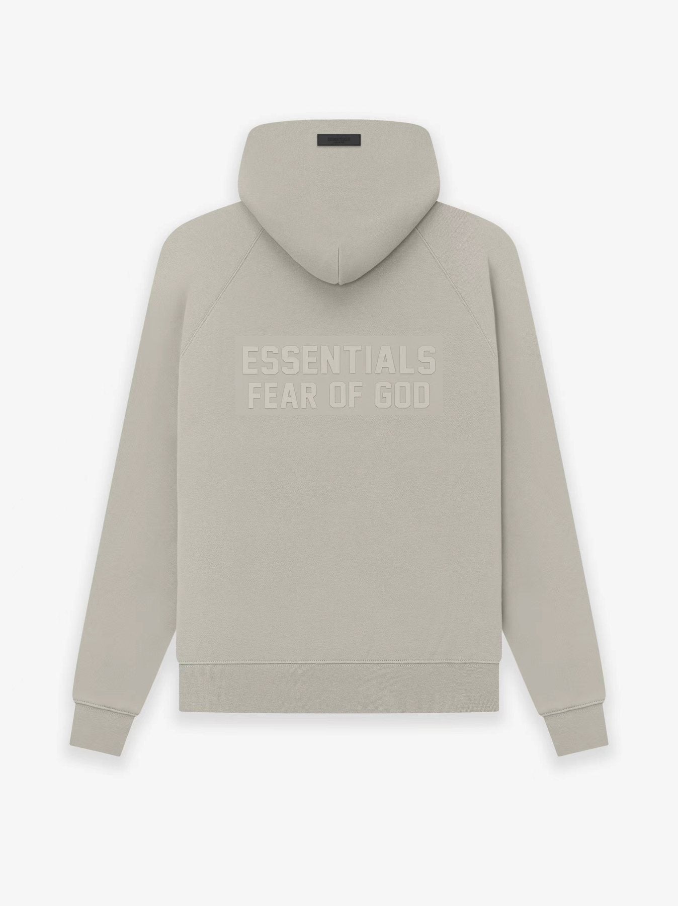Essentials Fear of God Tonal Back Wordmark Pullover Hoodie — back