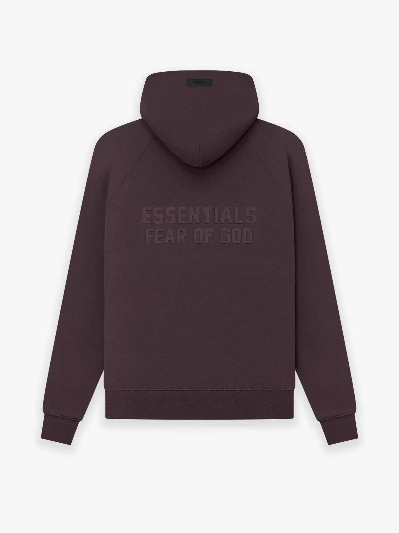 Essentials Fear of God Tonal Back Wordmark Pullover Hoodie — back