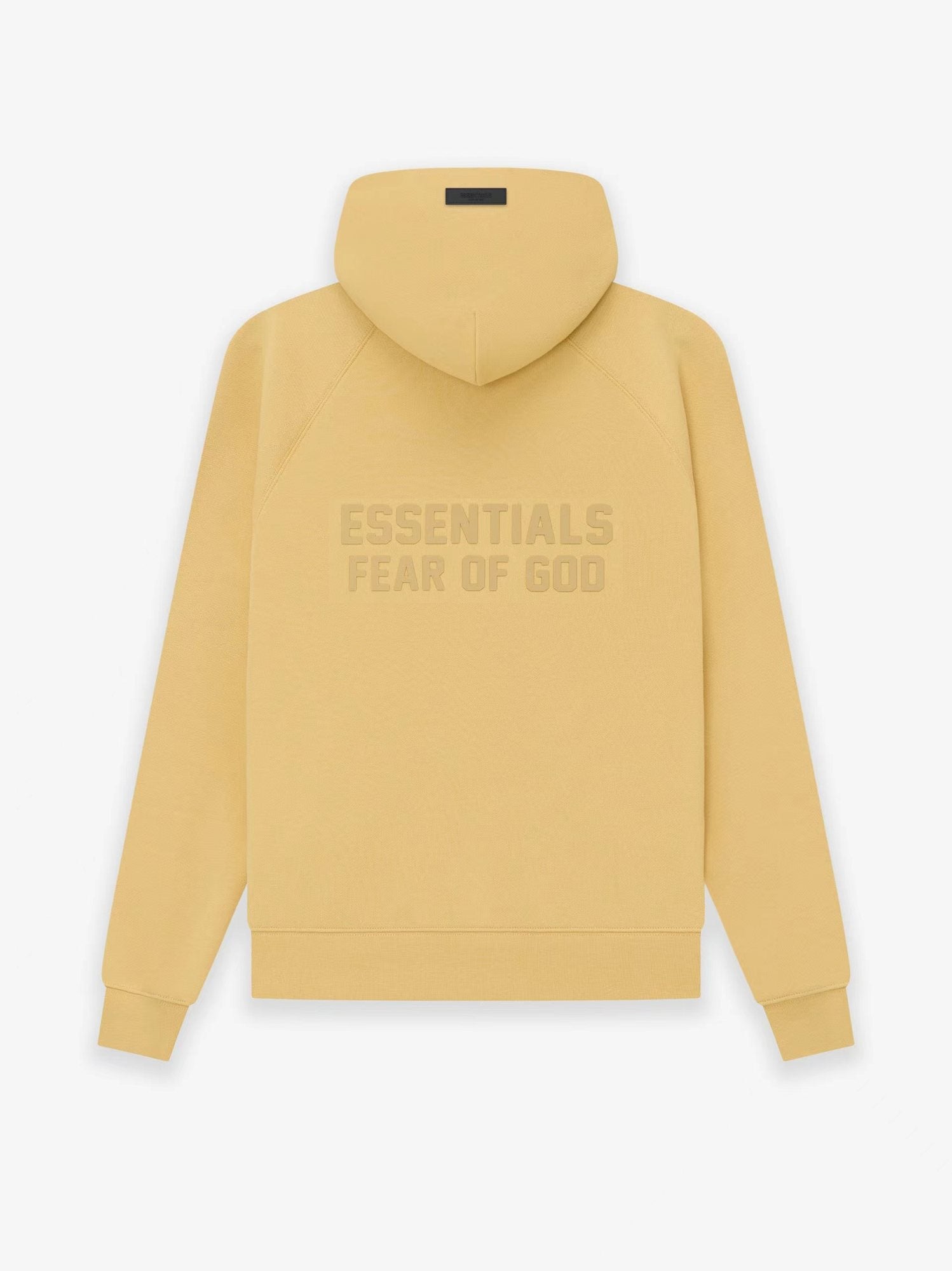 Essentials Fear of God Tonal Back Wordmark Pullover Hoodie — back