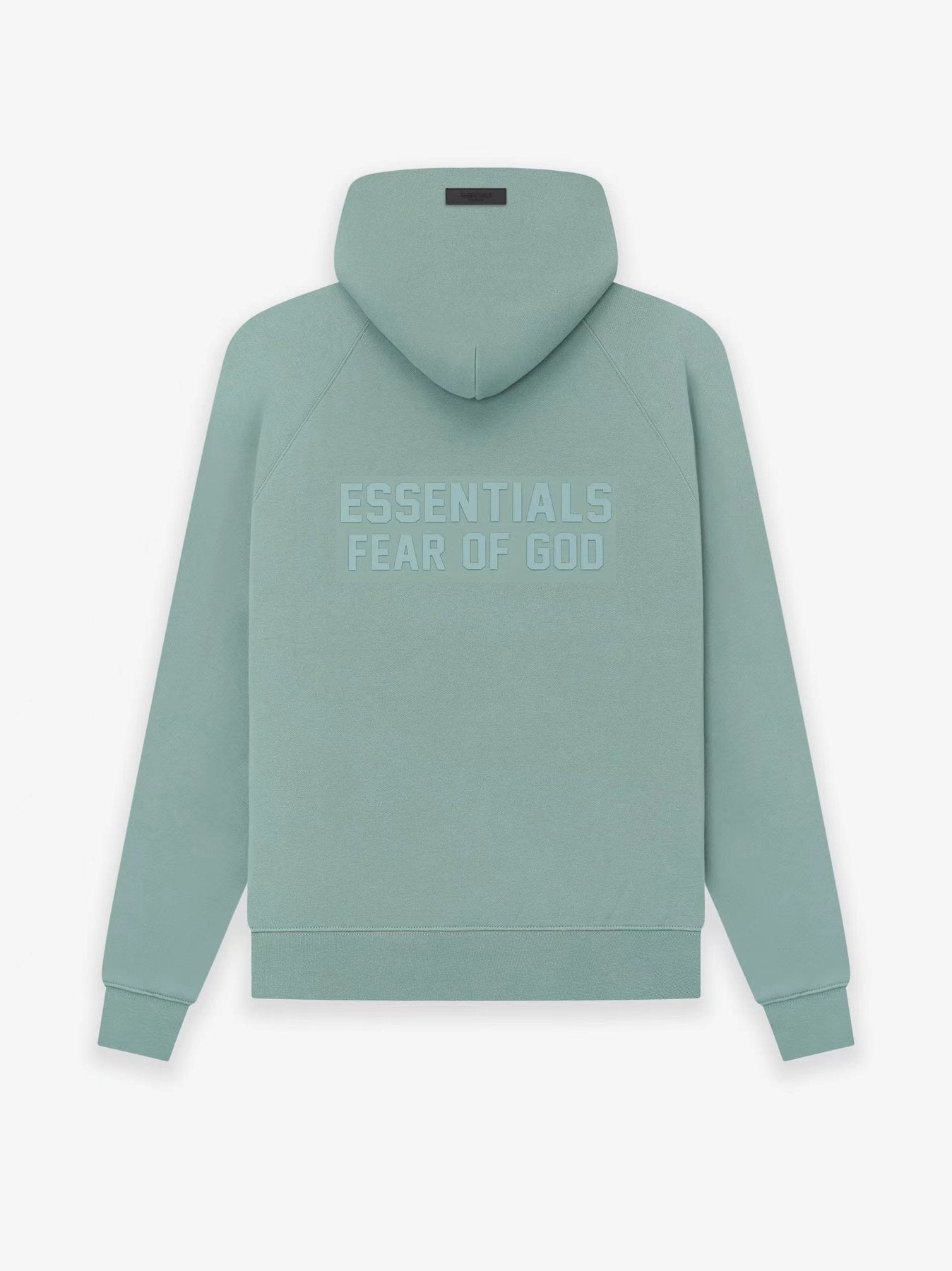 Essentials Fear of God Tonal Back Wordmark Pullover Hoodie — back