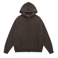 Essentials Fear of God Tonal Logo Full-Zip Hoodie — hero