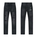 R+A Washed Distressed Black Jeans — hero