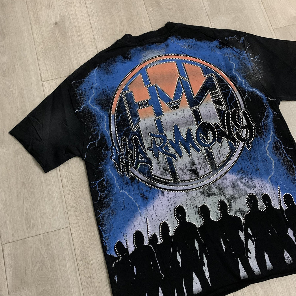 HARMONY French Terry Graphic T-Shirt — detail
