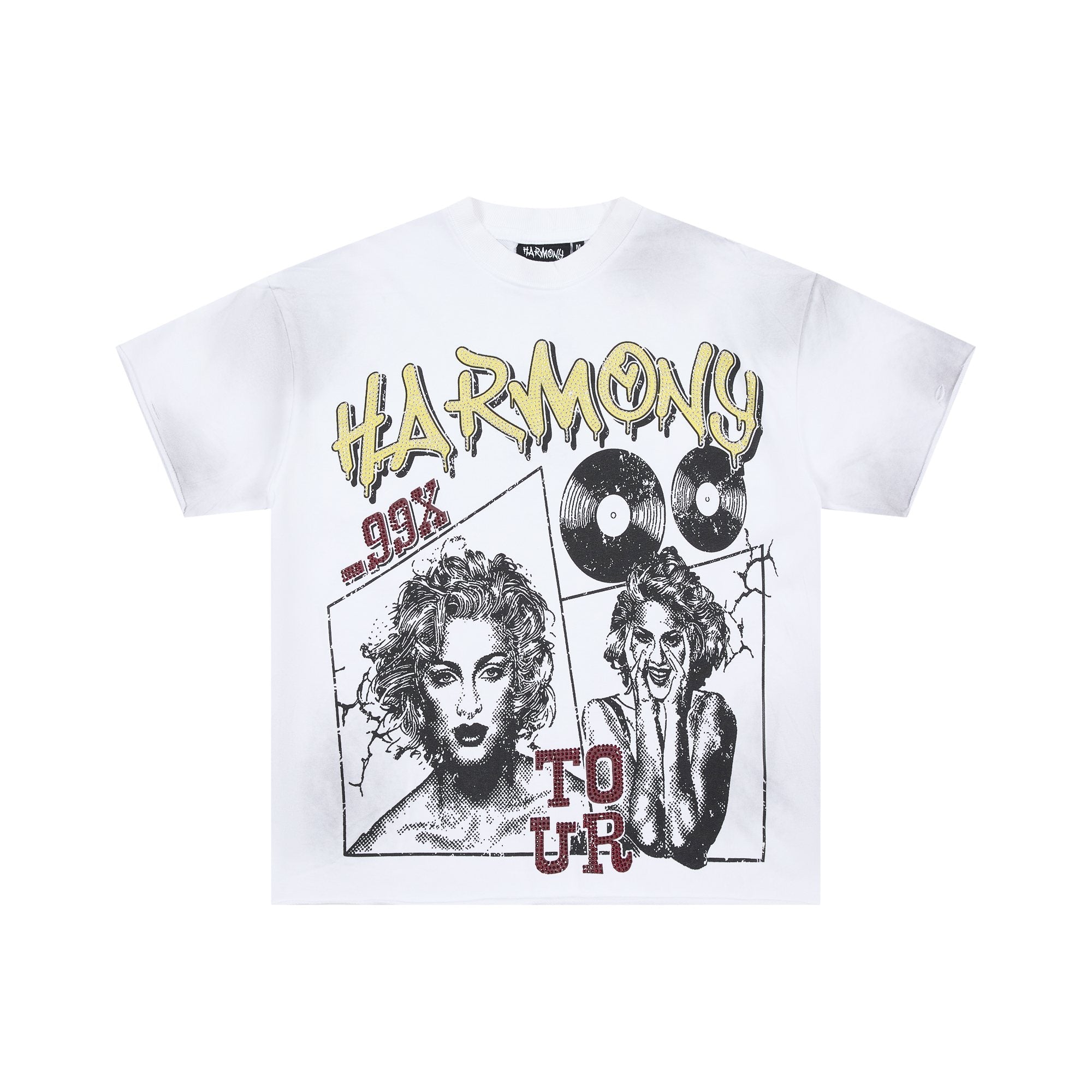HARMONY Tour Graphic Raw-Edge T-Shirt — hero