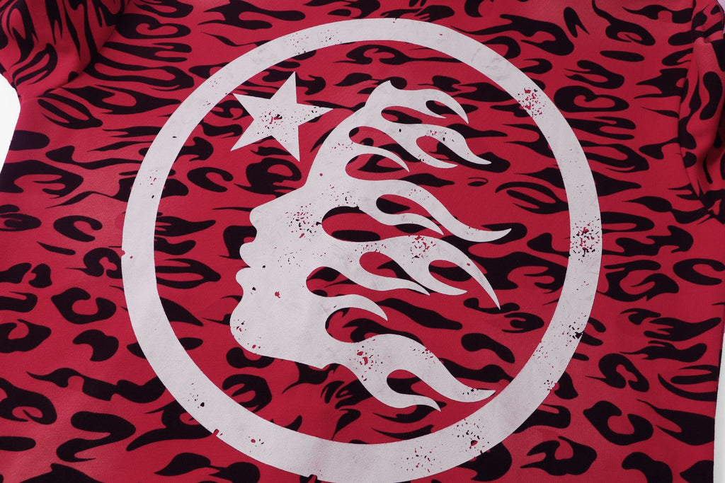 Hellstar Camo Graphic Zip Hoodie — detail