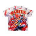 MAJESTIK Watercolor Allover Graphic T-Shirt — hero