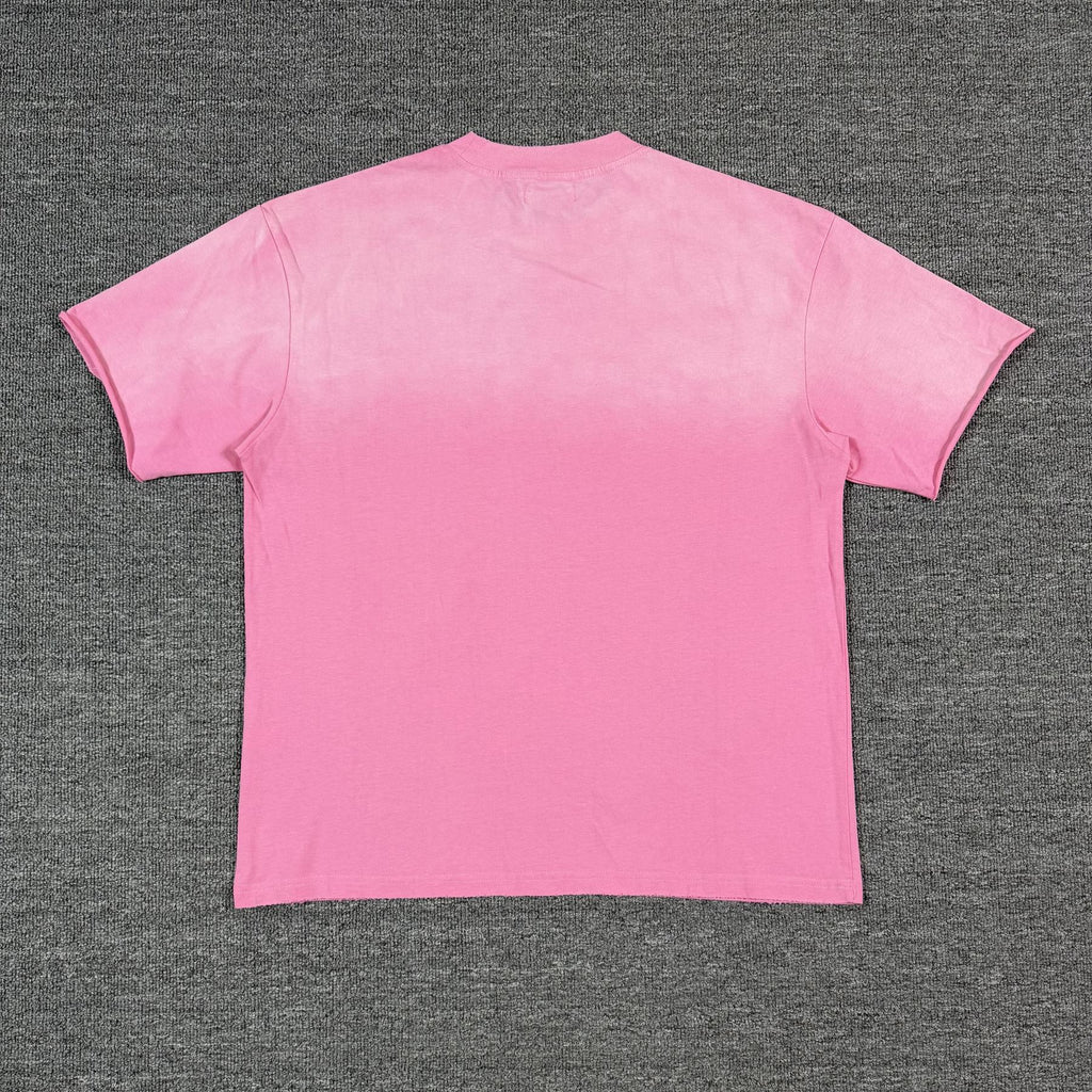 DUAA Soccer Player Graphic T-Shirt - Pink — back