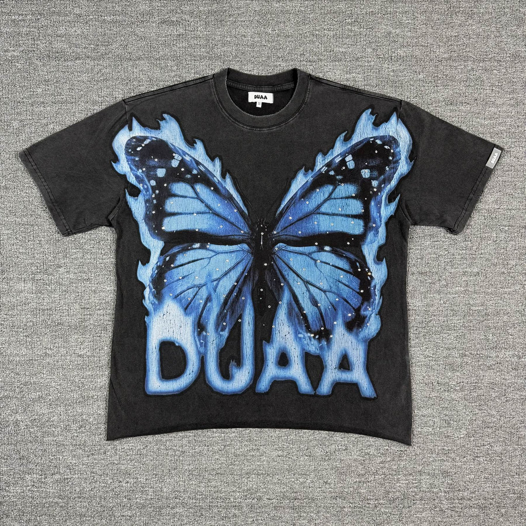 DUAA New Age Butterfly Graphic T-Shirt — hero