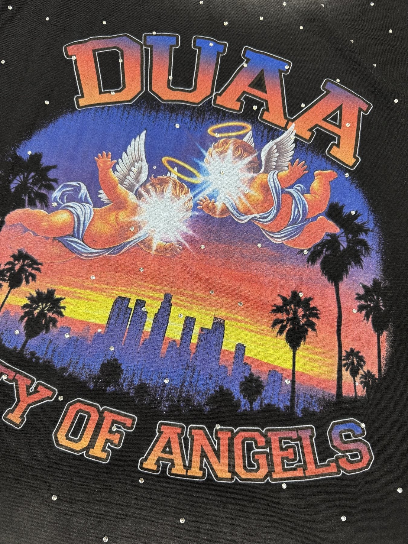 DUAA City of Angels Short-Sleeve T-Shirt — detail