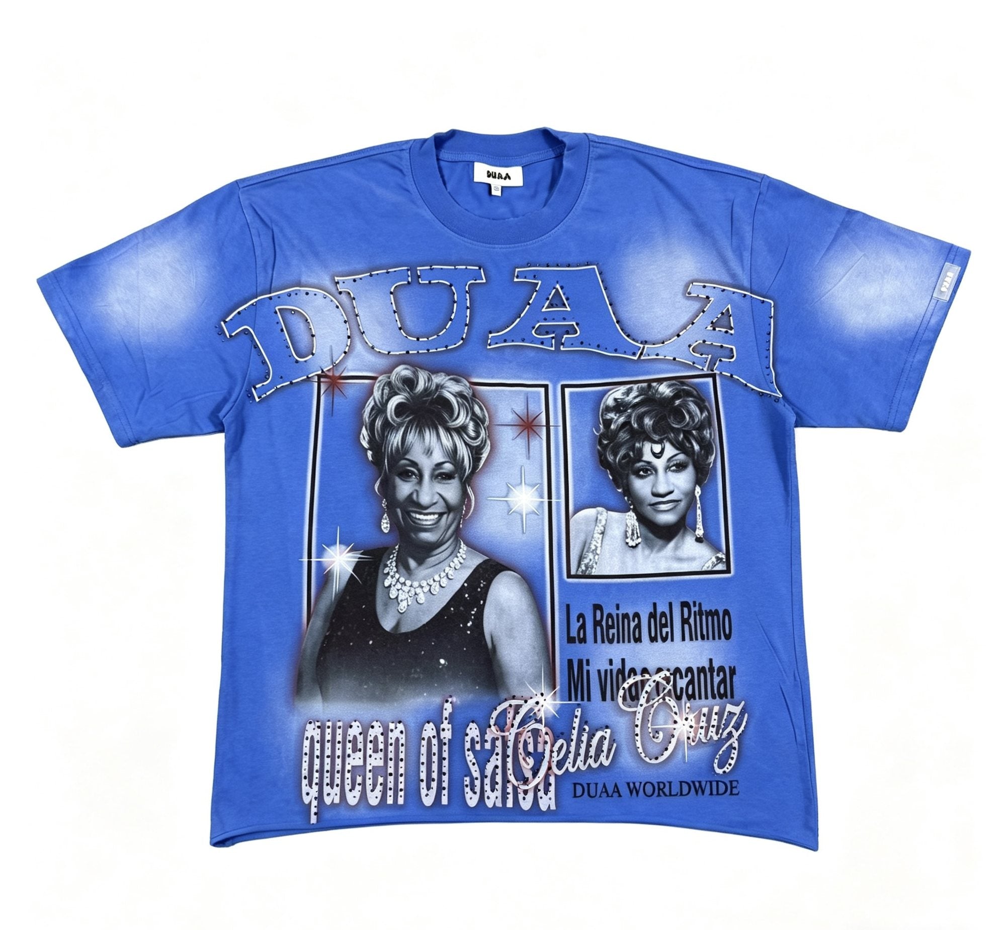 DUAA New Age Distressed Graphic T-Shirt — hero