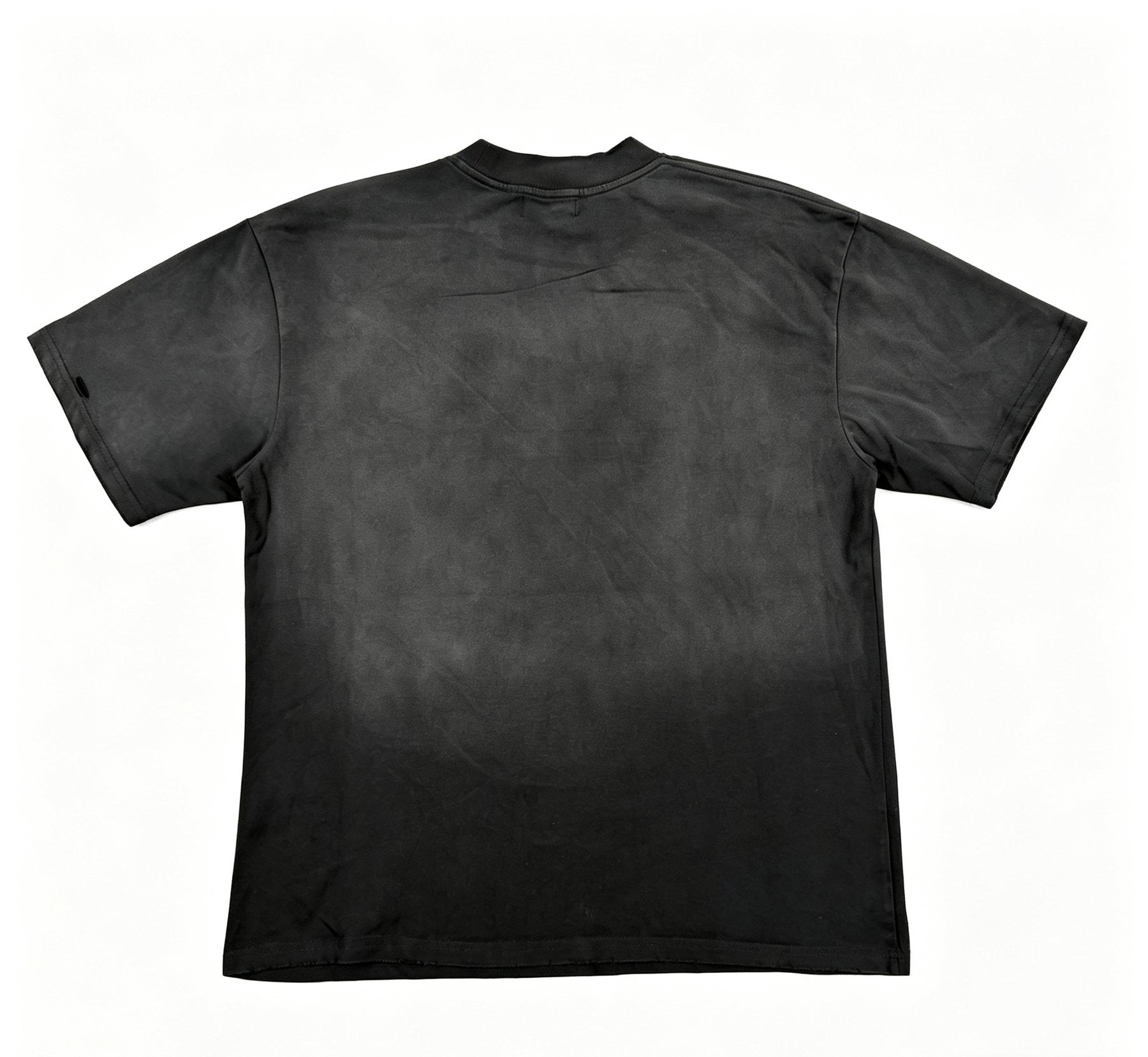 DUAA New Age Washed Black Graphic T-Shirt — back