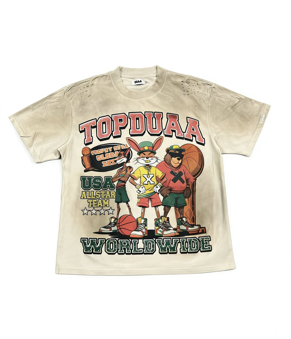 DUAA New Age Basketball Graphic T-Shirt — hero