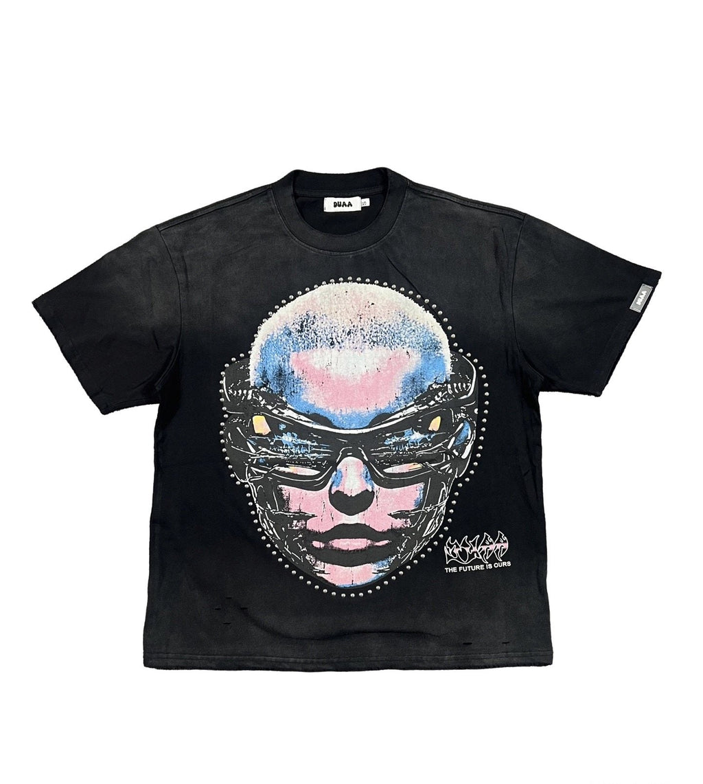 DUAA New Age Graphic Short-Sleeve T-Shirt — front