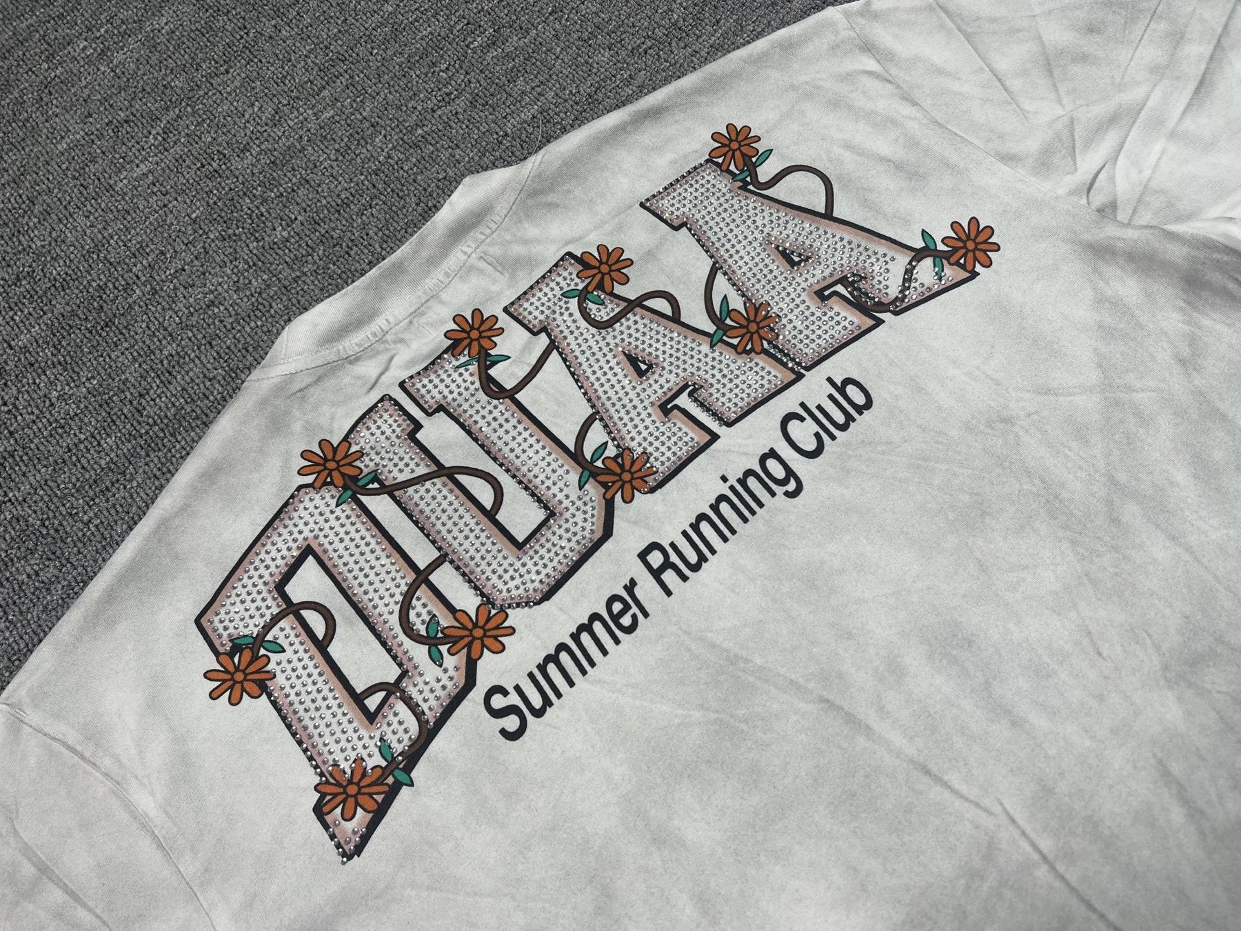 DUAA Summer Running Club Graphic T-Shirt — detail