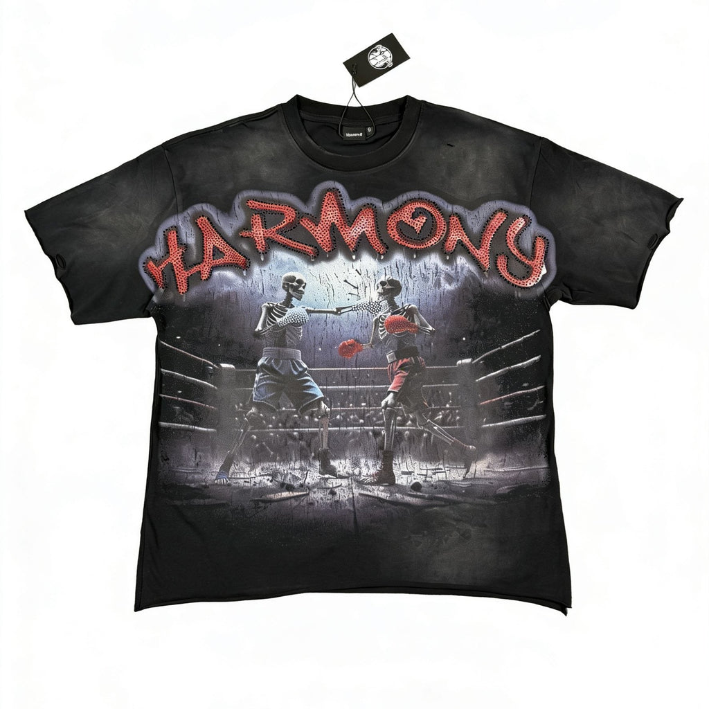 HARMONY New Age Boxing Graphic T-Shirt — hero