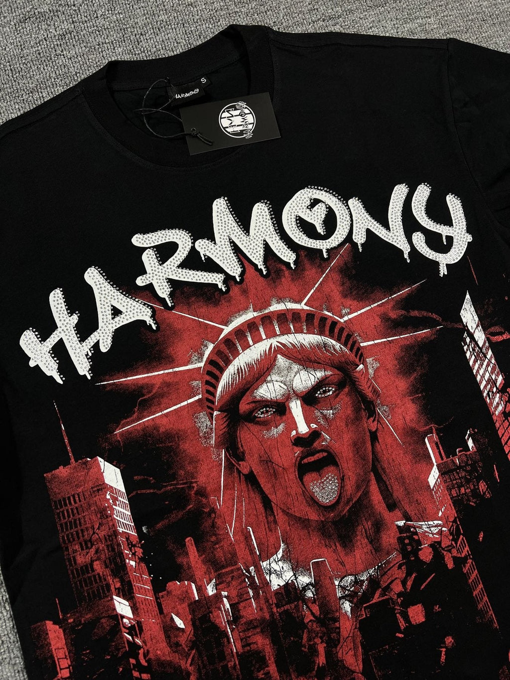 HARMONY New Age World Tour Graphic T-Shirt — detail