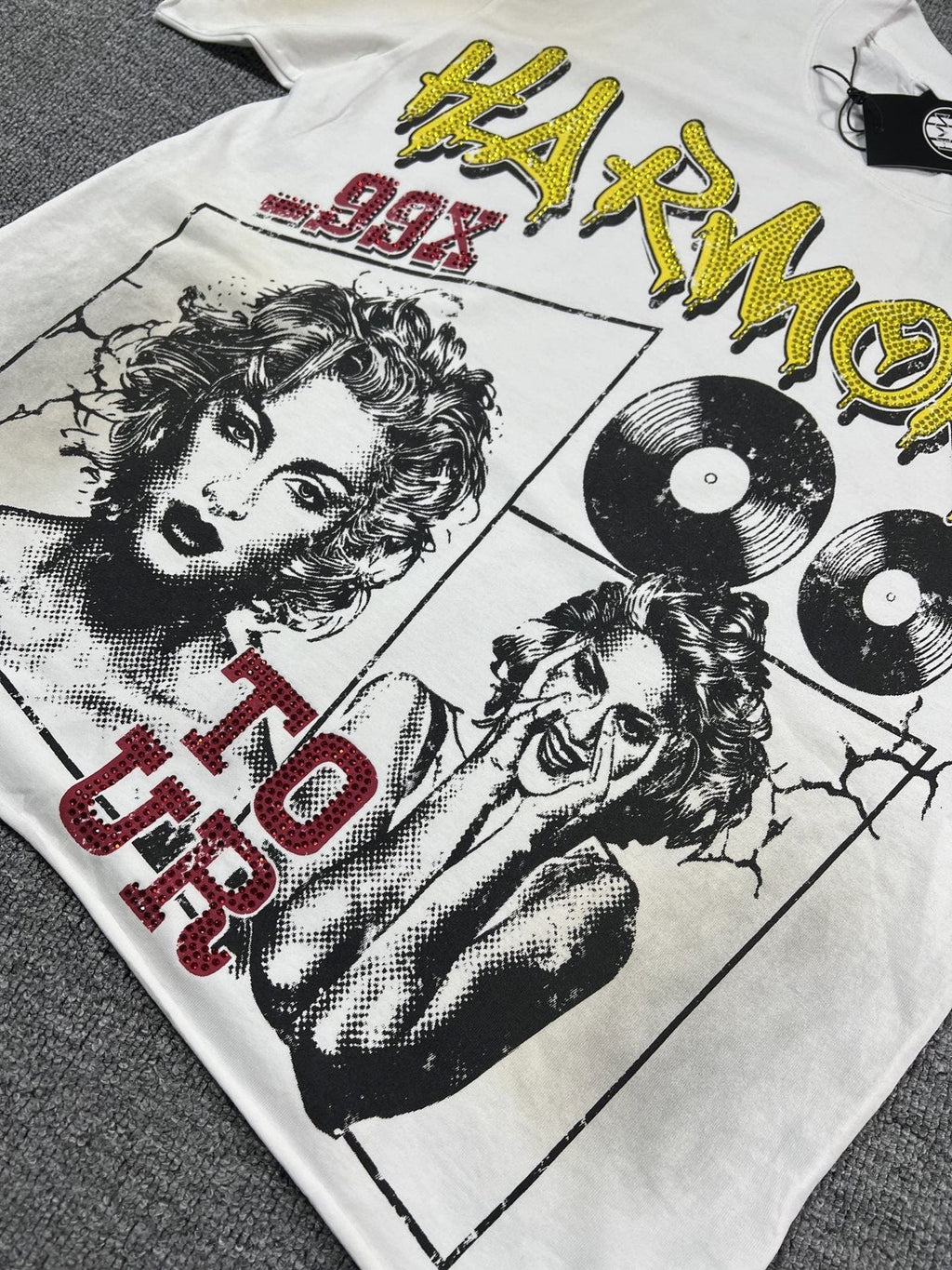 HARMONY New Age World Tour Graphic T-Shirt — detail