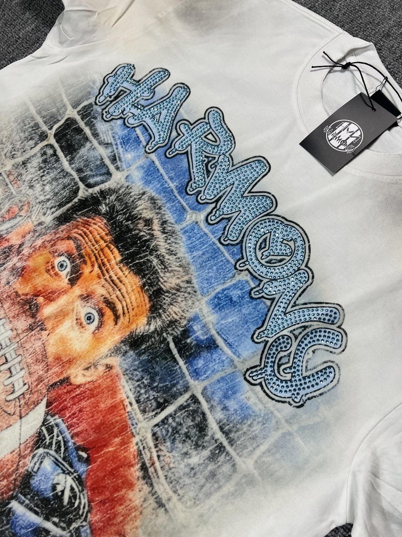 HARMONY New Age Cream World Cup Graphic T-Shirt — detail