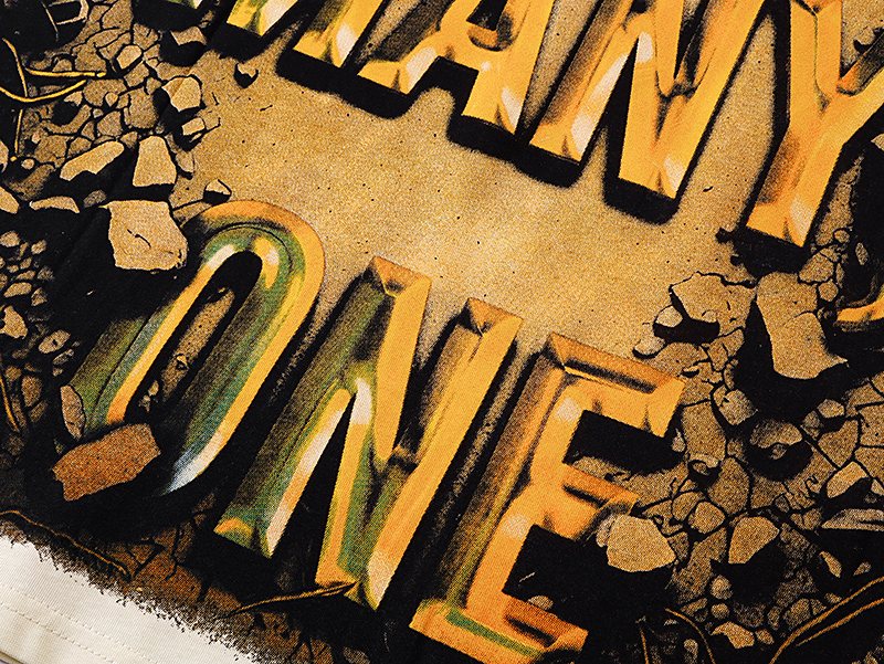 Godspeed Out of Many One Graphic T-Shirt — detail