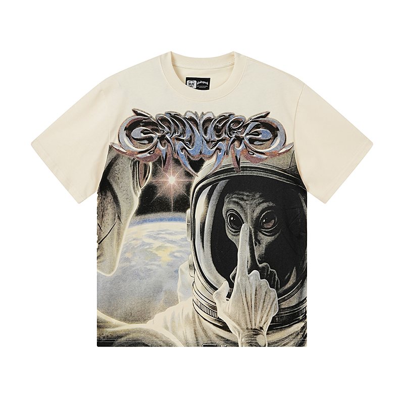 Godspeed Astronaut Back Print T-Shirt — hero