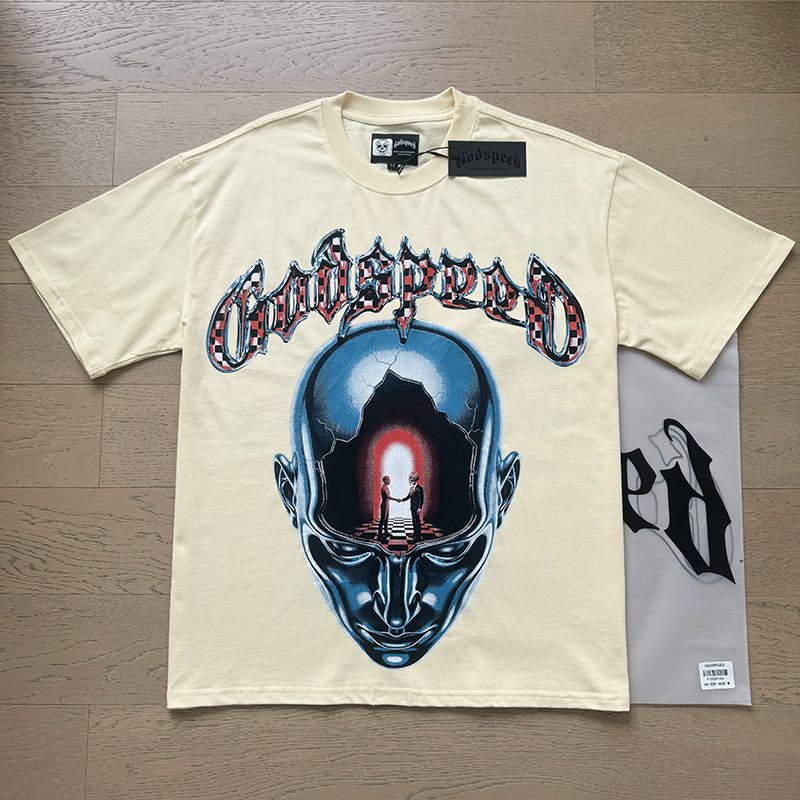 Godspeed Out of Many One Graphic T-Shirt — front