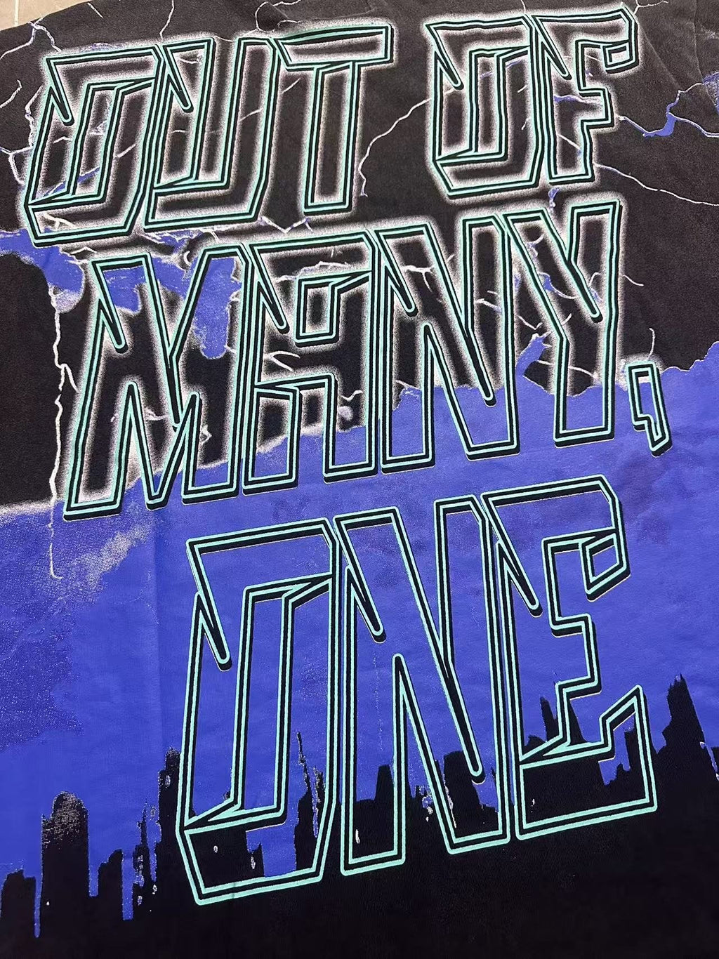 Godspeed Out of Many One Graphic T-Shirt — detail