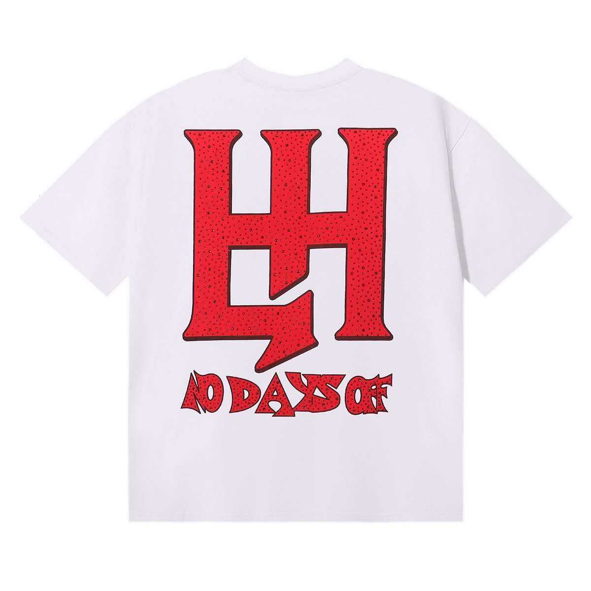 Life Hustlere No Days Off Astronaut Graphic T-Shirt — back