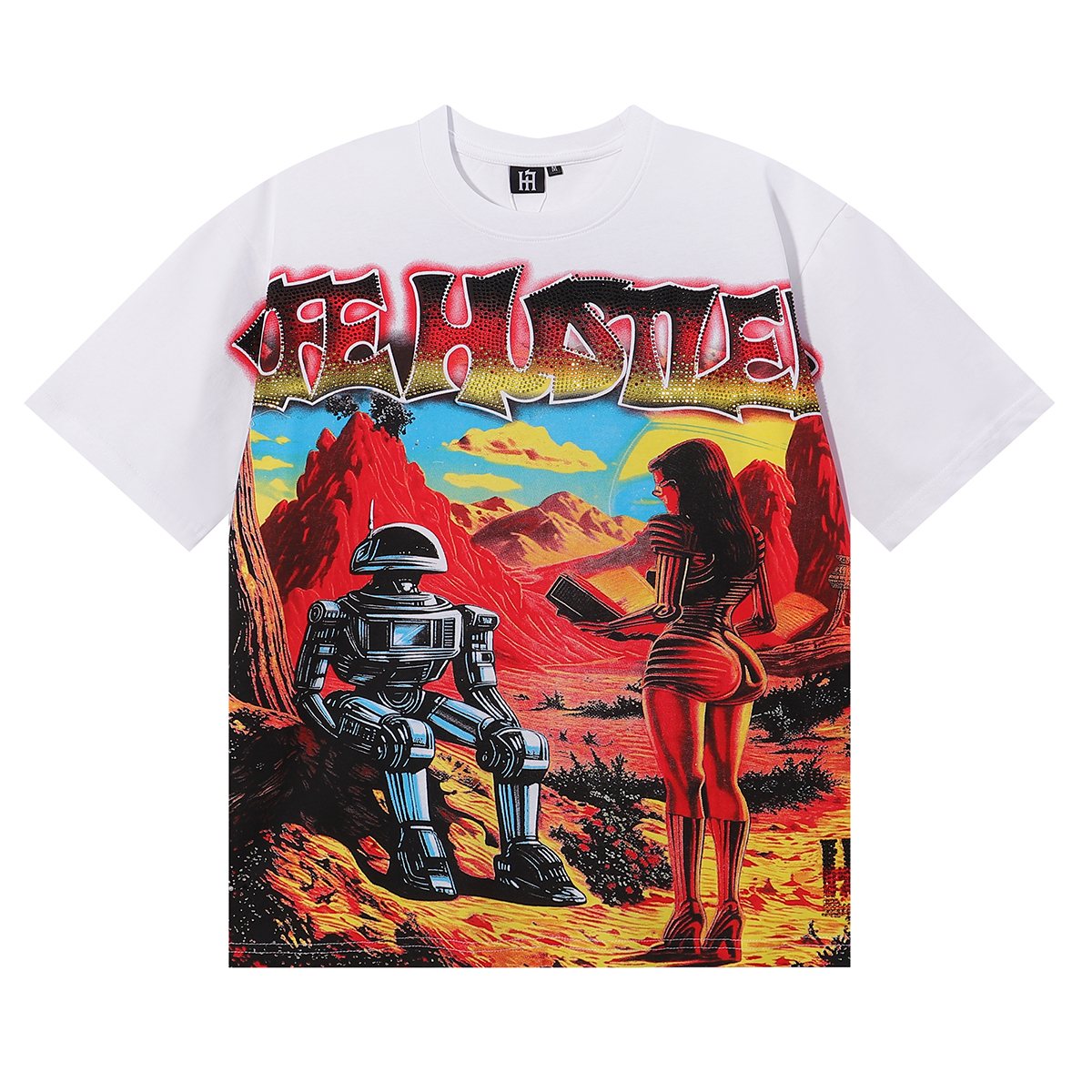 Life Hustlere Angel Graphic T-Shirt — front