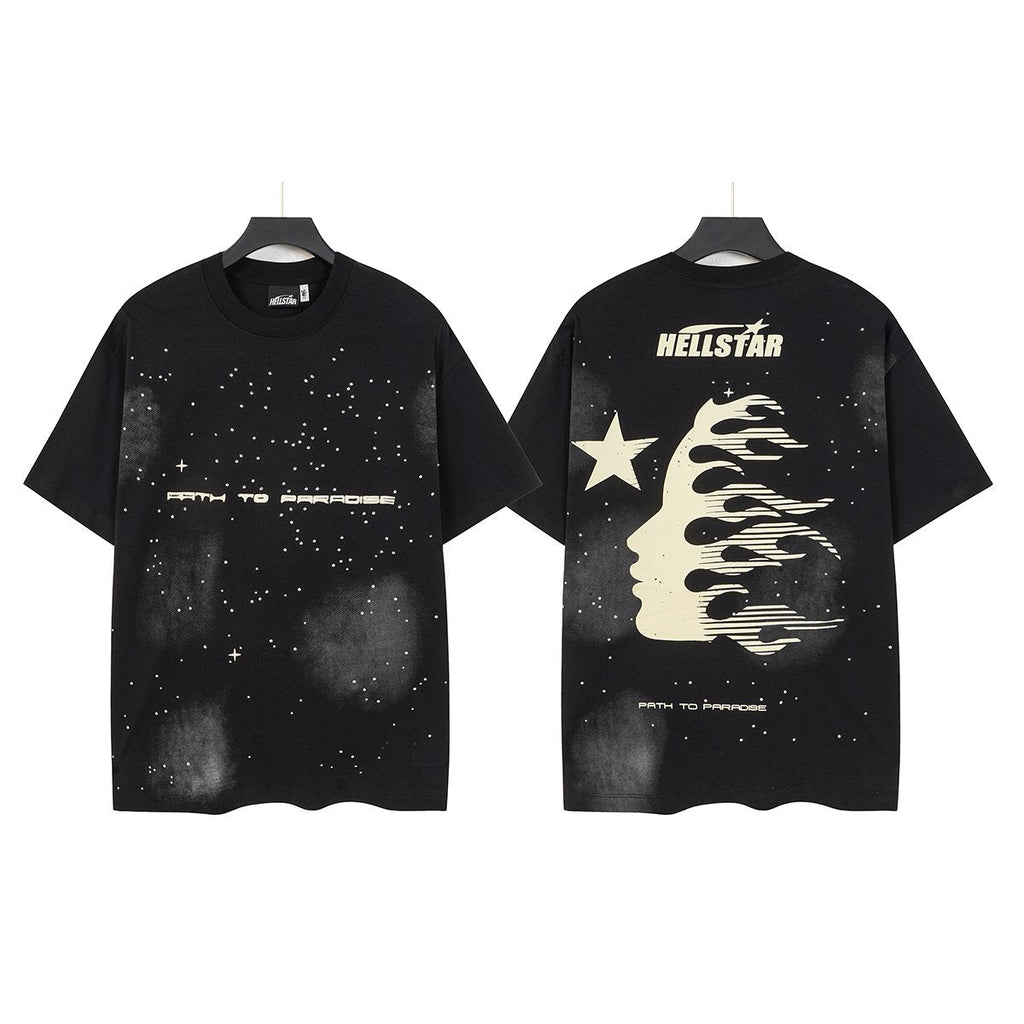 Hellstar Path to Paradise Rhinestone Graphic T-Shirt — hero
