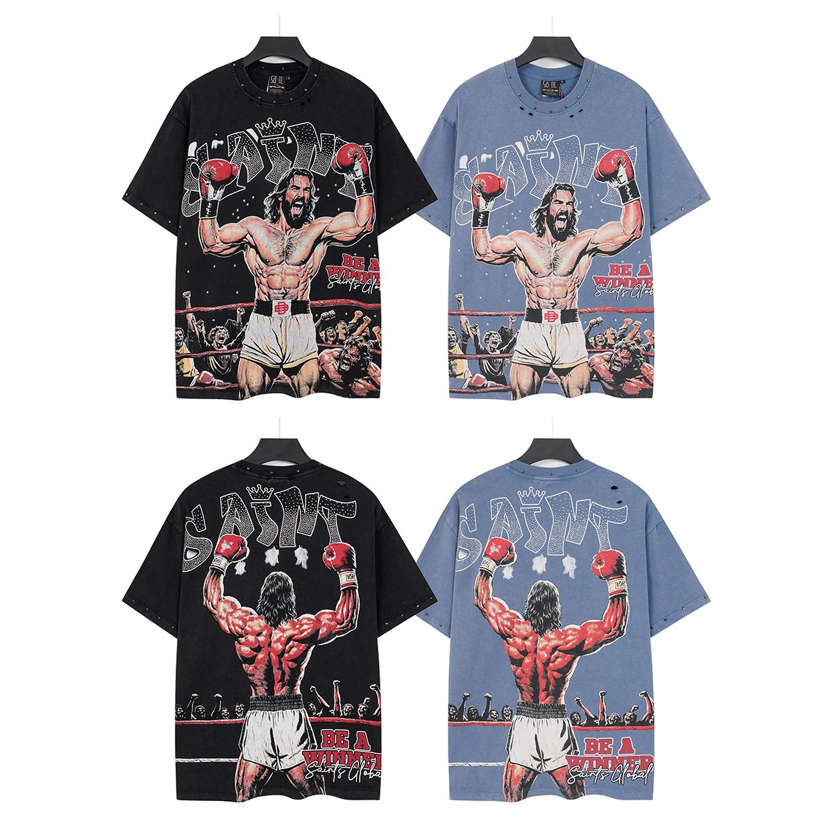 SAINT Boxer Winner Graphic T-Shirt — comparison