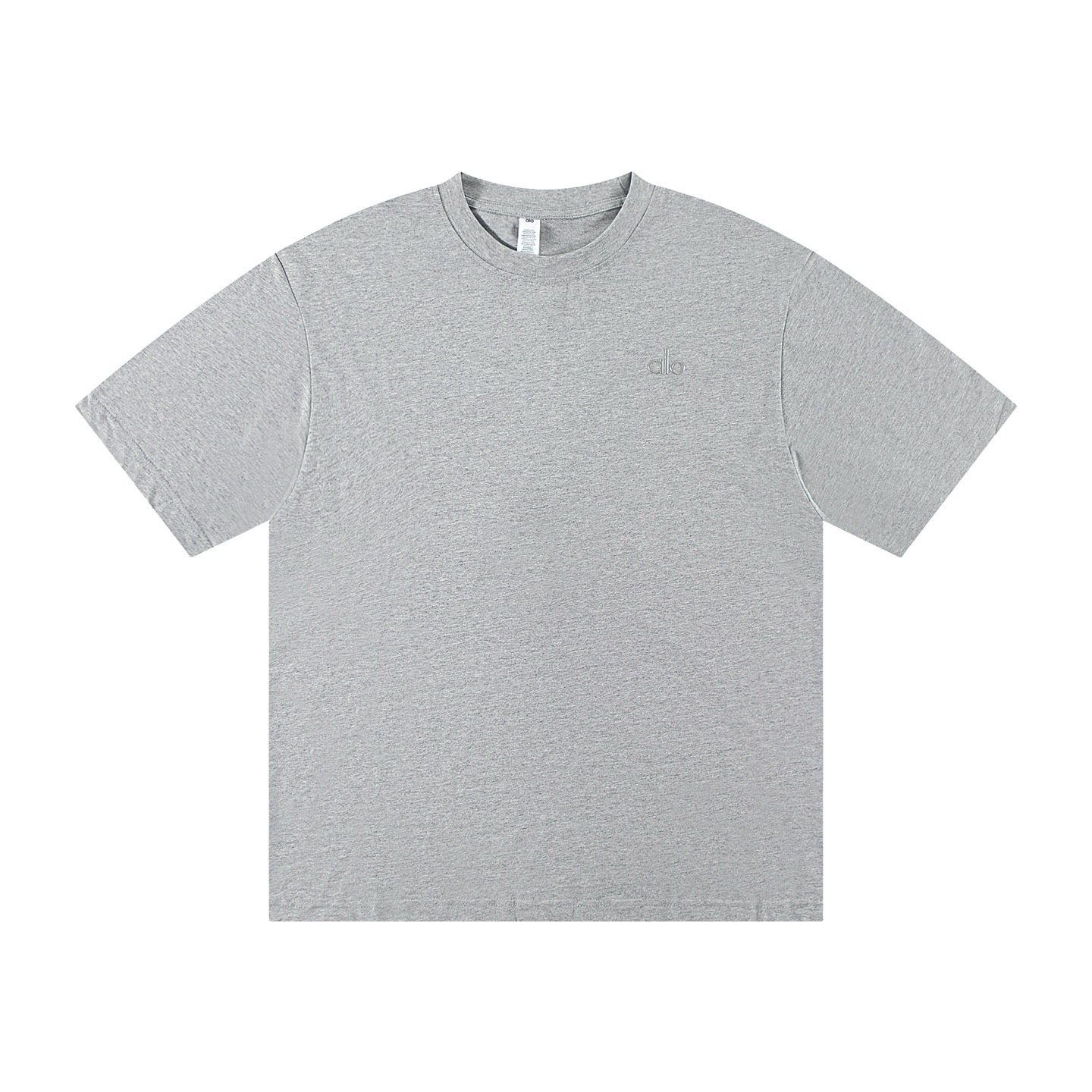 alo Solid Logo T-Shirt & Shorts Set — front