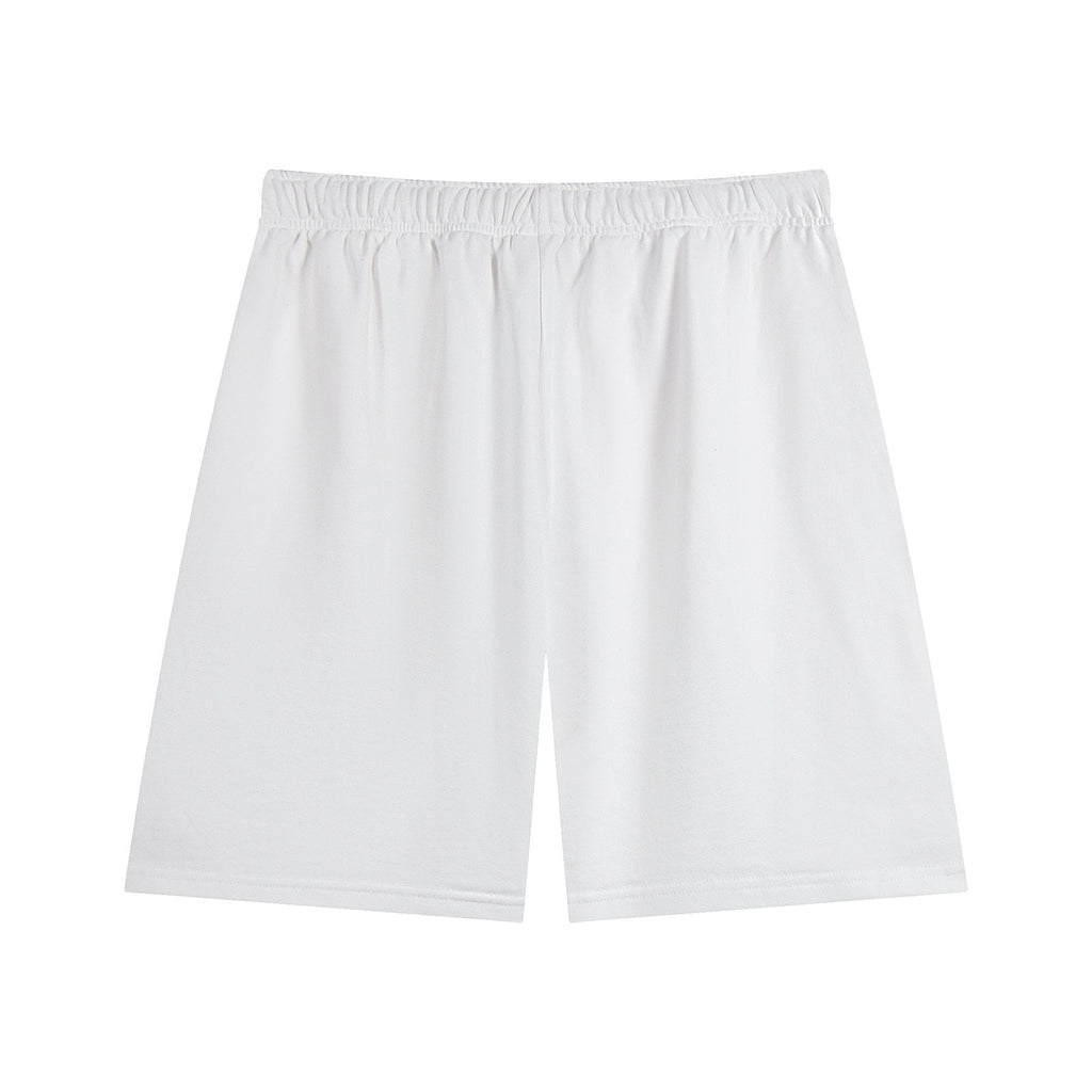 alo Elastic Waist Logo Detail Shorts — back